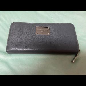 Michael Kors Contential Grey leather wallet